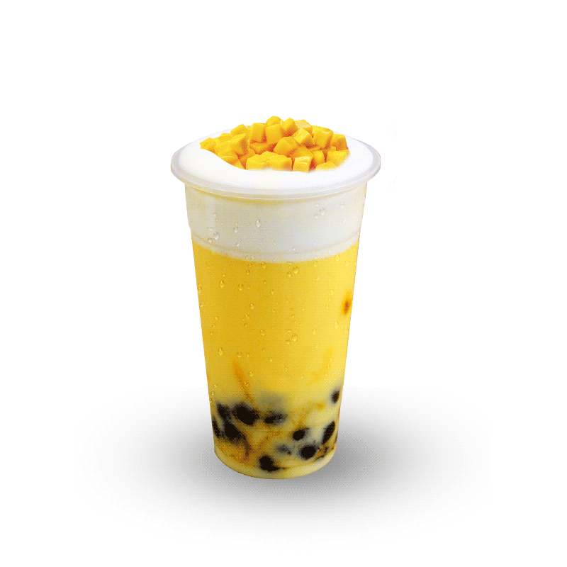 MSM Mango Cheese Deluxe Milk Tea