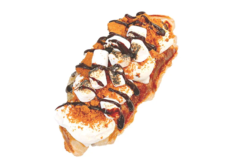 MSM Campfire S'more Croffle